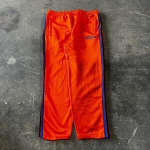 Vintage New Dada Supreme Sweatpants Size XL Orange Loose Y2K Heavyweight Zip